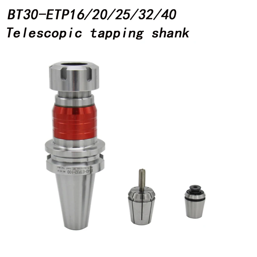 Новинка BT30 ETP16 ETP20 ETP25 телескопическая жесткая резьба хвостовик плавающий кран