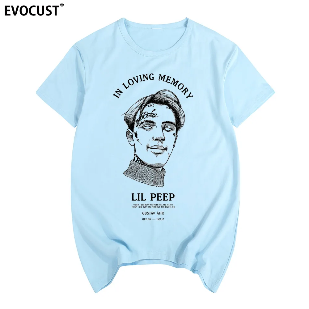 lil peep R.I.P. in loving memory Music Man T-shirt Cotton Men T shirt New Women Summer Comfortable Tee Hip Hop Singer cry baby lil peep R.I.P. in loving memory Music Man T-shirt Cotton Men T shirt New Women Summer Comfortable Tee Hip Hop Singer cry baby