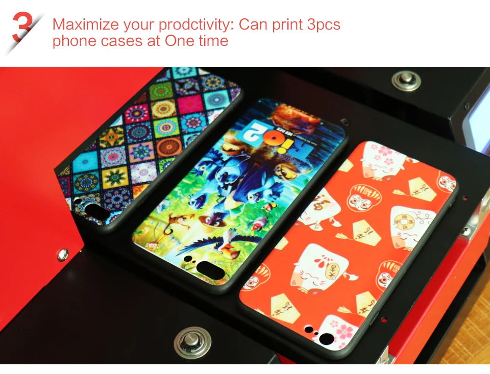 Автоматическая Стекло металла УФ-принтер A4 Размеры планшетный УФ чехол для телефона печатная машина для чехол для телефона/футболка/кожа