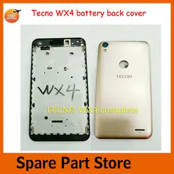 Angcoucoux для смартфонов TECNO WX4 металла Батарея задняя крышка Замена + Ближний Рама задняя Корпус случае выполните