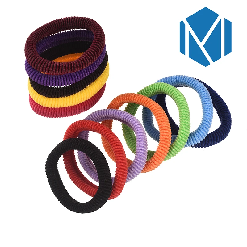 

M MISM Women Hair Scrunchie Rubber Hair Rim Ring Rope Elastic Hairbands Ponytail Holder elastique cheveux fille