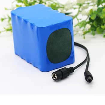

KLUOSI 3S5P 12V Battery with 25A Balanced BMS 11.1V/12.6V 12500mAh Lithium Battery Pack for LED Lamp Light Backup Power Etc