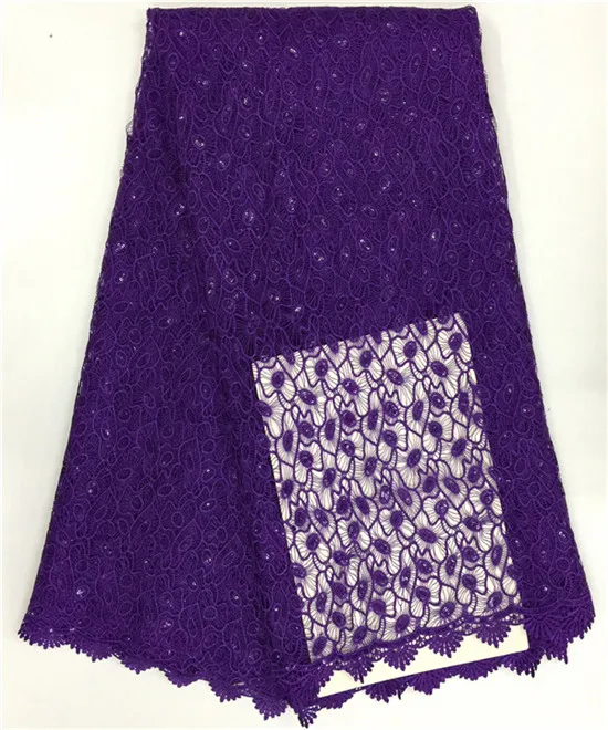

Hot sale nigerian guipure cord swiss voile lace water soluble print african lace fabrics for dress 5yards 16220246