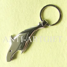 Индивидуальный сток 3D Дельфин дизайнерский металлический брелок открывалка