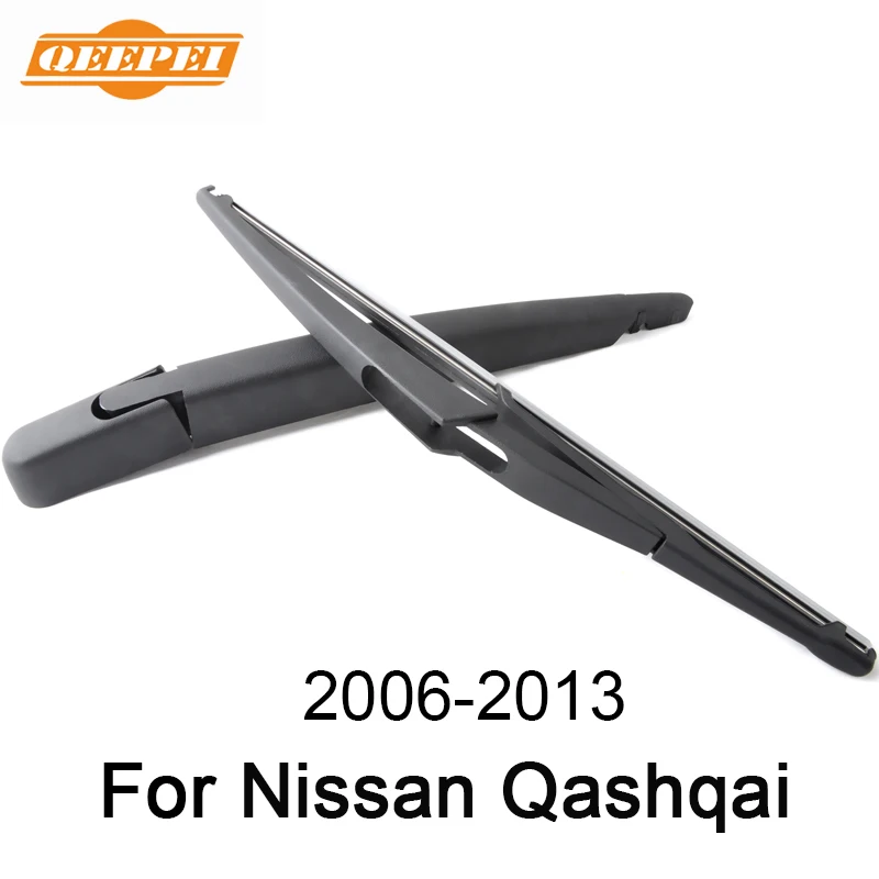 QEEPEI 12'' Rear Wiper Arm And Blade For Nissan Qashqai 2006 2013 High