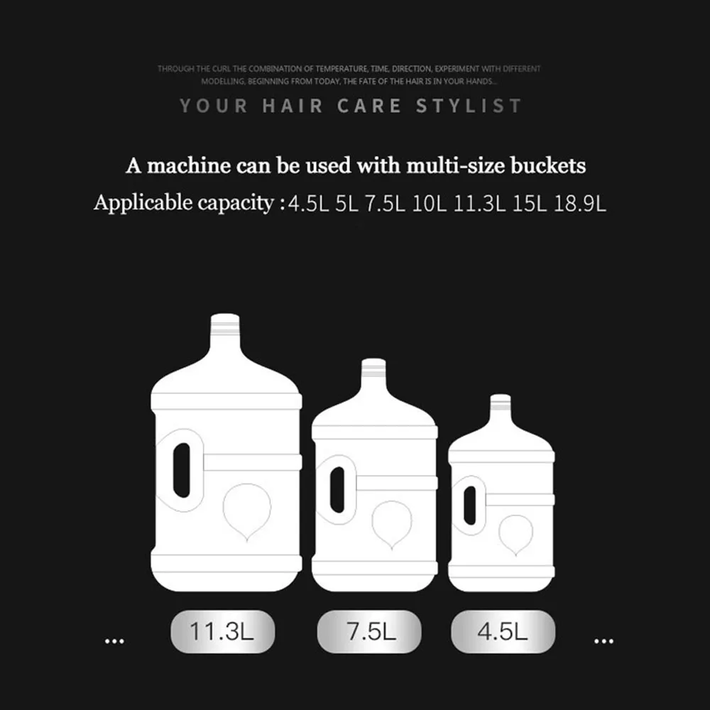 Electric USB Charged Water Dispenser Pump 0.6L Fixed Water Quantity Pump With Children Lock for 5L Drinking Bottles