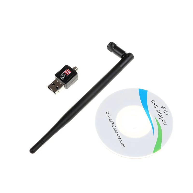 600 Мбит/с USB WiFi адаптер 2 4 GHz антенна Wi Fi мини ПК с Беспроводной компьютерная