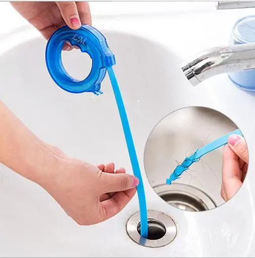 2016 new telescopic pipeline dredge hair clogged sink cleaner