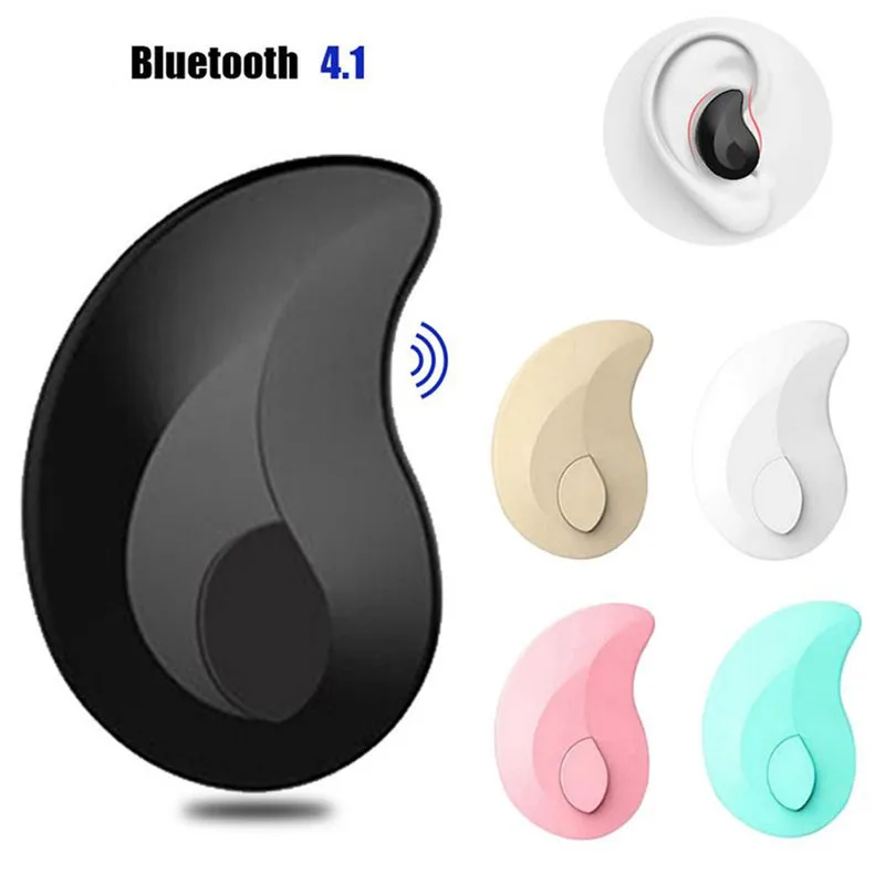 

Mini Sigle TWS Bluetooth 4.1 Wireless Earphone Stereo In-Ear Earbud For Sports