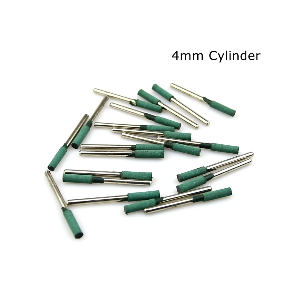 10pcs rubber mounted point abrasive grinding head mould polishing rotary tools