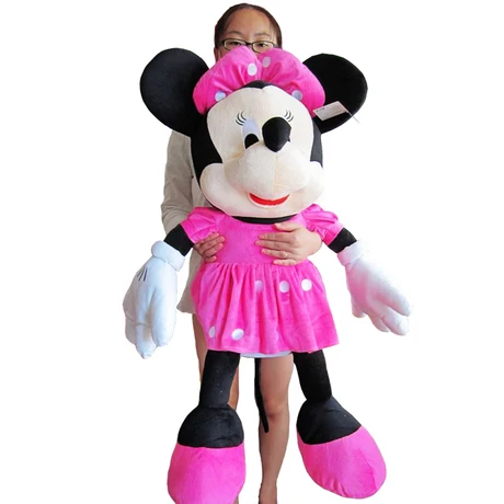 Милая плюшевая игрушка Микки Маус игрушка кукла большой подарок на день рождения девочка Минни около 100 см