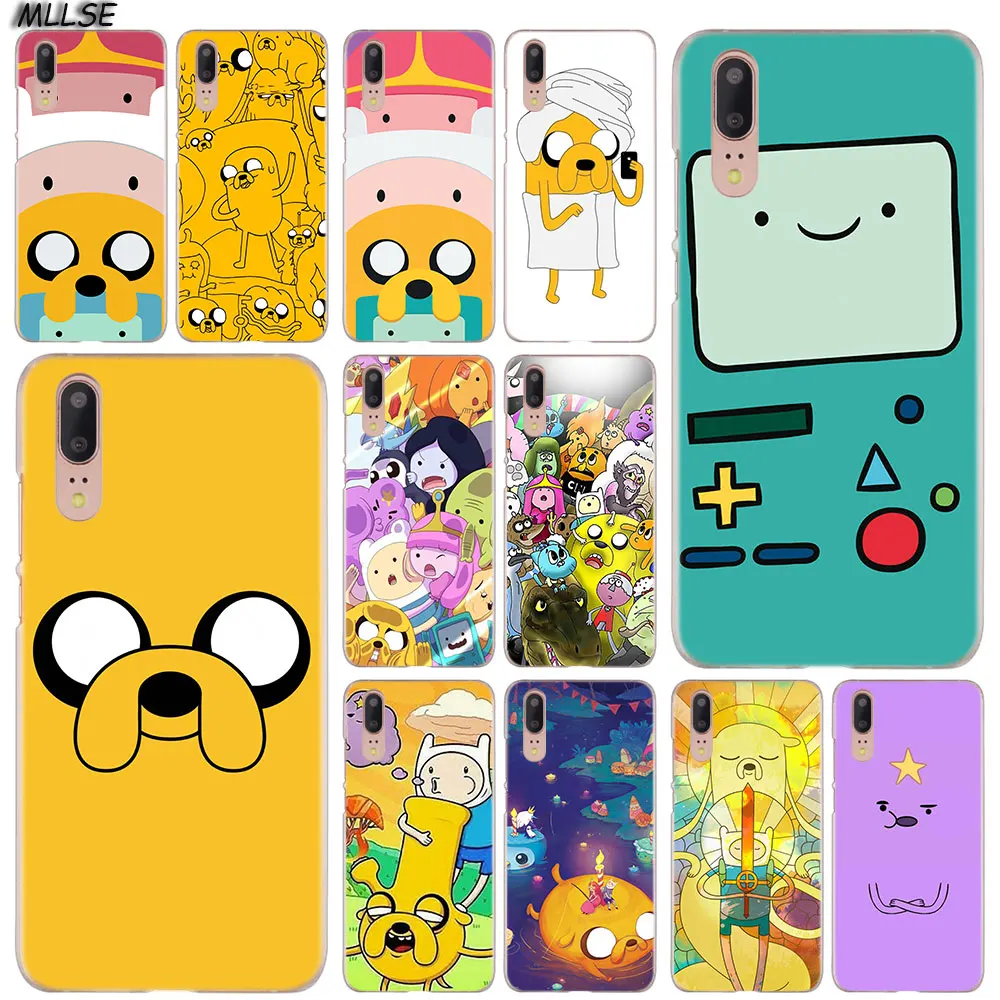 Модный прозрачный чехол MLLSE adventure time Для Huawei P30 P20 P10 P9 P8 Lite 2017 Pro Mini P Smart Plus хит