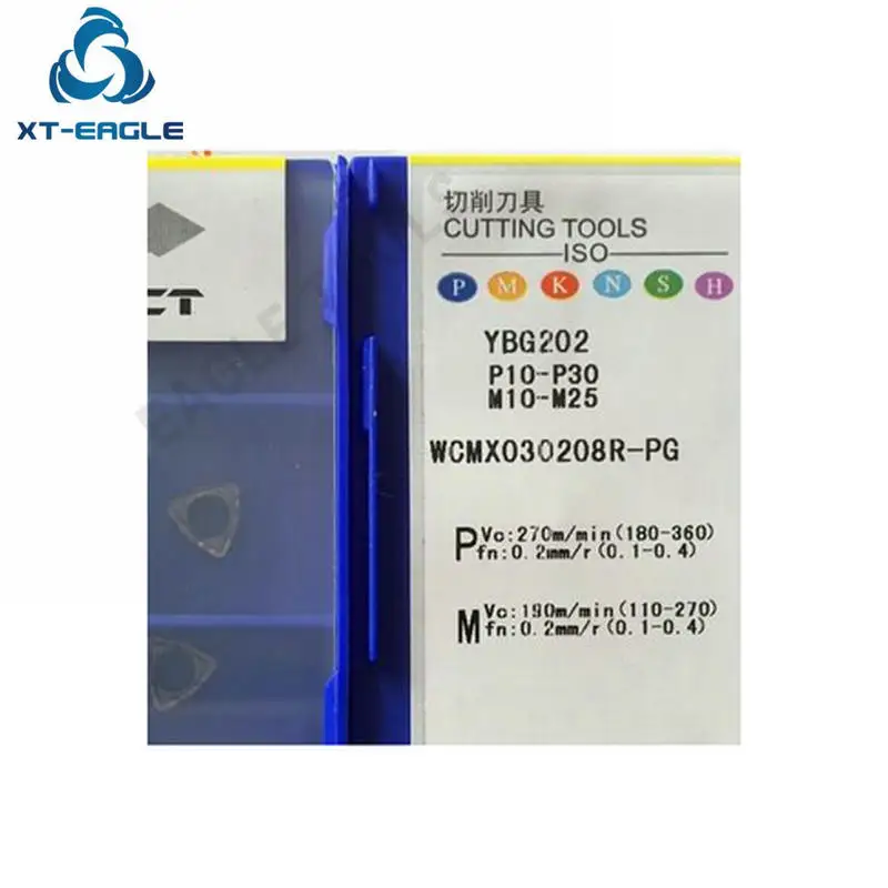 WCMX030208R PG WCMX050308R WCMX06T308R WCMX080412R YBG202 Бесплатная доставка! 100% оригинальный бренд CNC