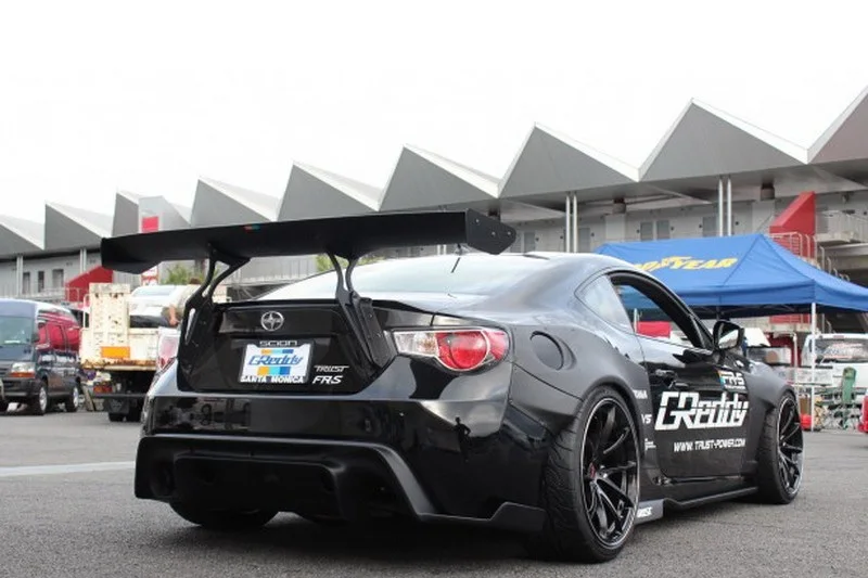 GT86 FT86 ZN6 FRS BRZ ZC6 Greddy X Rocket Bunny Ver.1 Style GT Wing FRP (10) - 