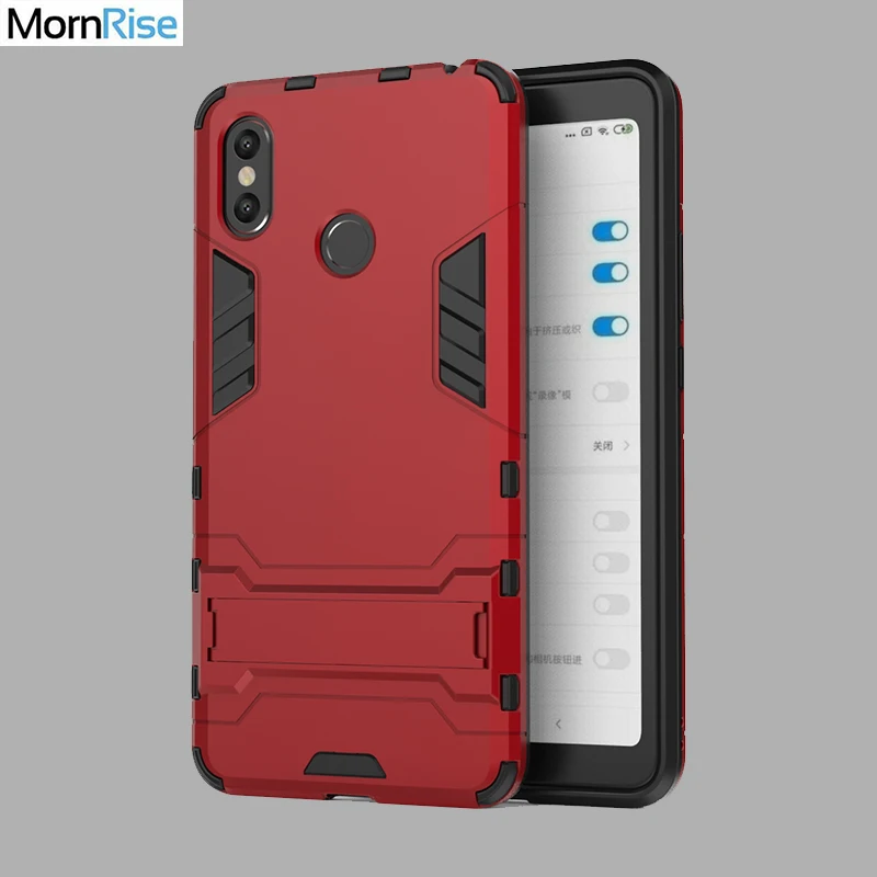 For Xiaomi MI MAX 3 Pro Case Kick Stand Back Cover Cases Dual Layer PC TPU Rugged Hybrid Armor Resistant Mobile Phone Bags Coque | Мобильные