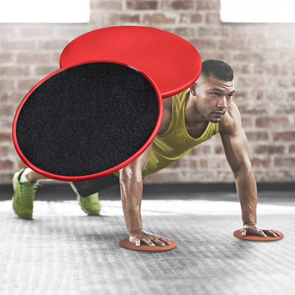 GlideDiscs-Fitness-Resistance-bands-Massage-Ball-Roller-Abdominal-Workout-Gym-Aerobic-Exercise-Core-Sliders-Rapid-Training