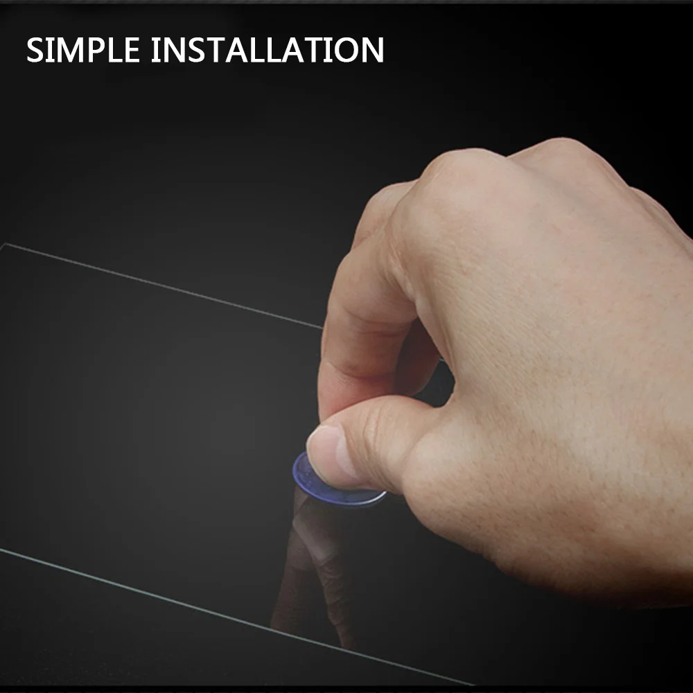  Vehemo Auto Gehärtetem Glas Für Auto GPS MP5 Video Player Screen Protector Film Premium 65 zoll 144