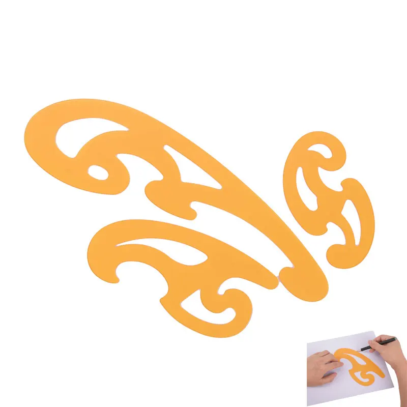 

Measuring Tools Plastic Sewing Ruler French Curve Rule Gauges Tailor Template Drawing Painting Craft Tool