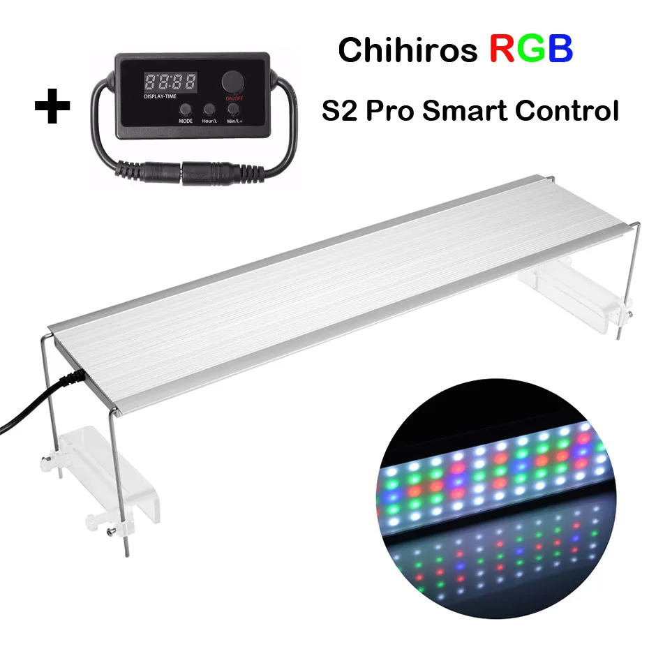 Chihiros красный зелёный синий серия стиль ADA аквариум Восход закат timmer S2 Pro