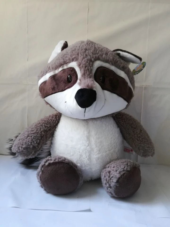 large raccoon stuffed animal