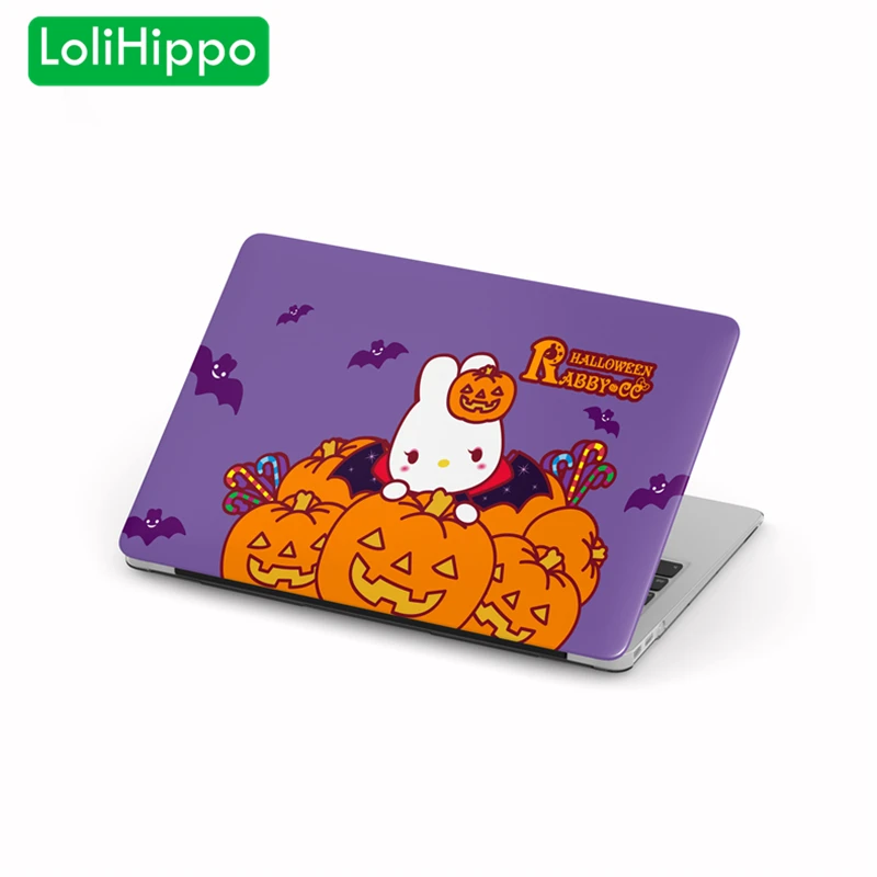 LoliHippo Хэллоуин серии защитный футляр для ноутбука Macbook Air Pro 11 13 15 дюймов Обложка