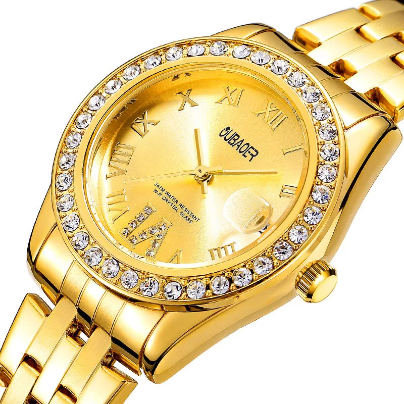 

Luxury Brand Watch Women Bracelet Stainless Steel Ladies Dress Quartz Women Watches Waterproof Wristwatches Relogio Masculino