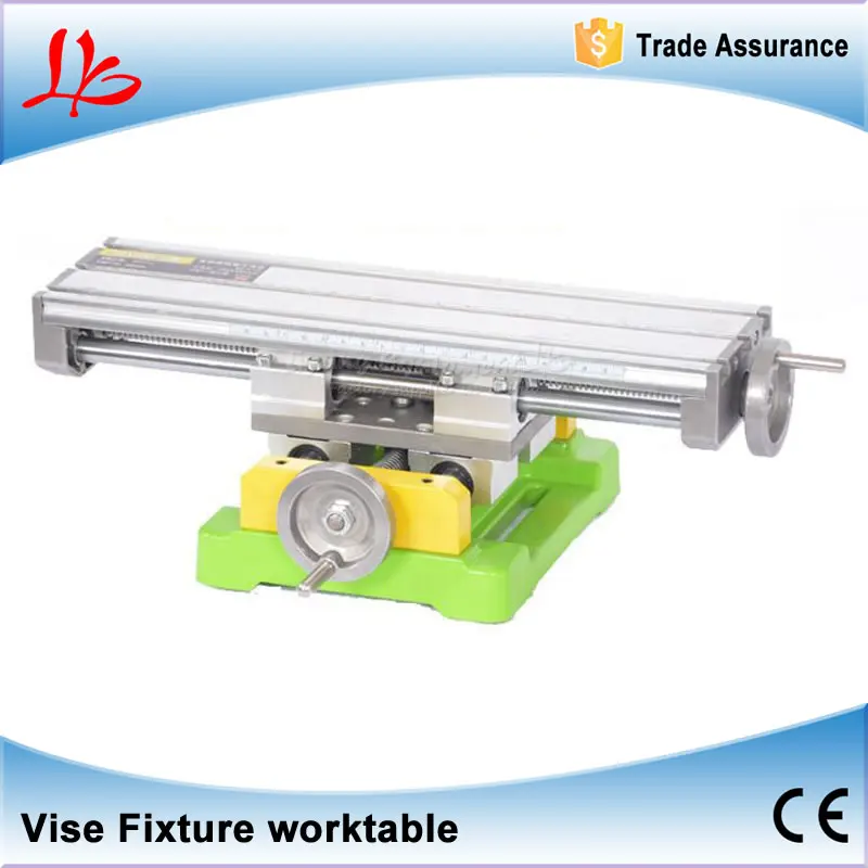 

Miniature precision LY6350 multifunction Milling Machine Bench drill Vise Fixture worktable X Y-axis adjustment Coordinate table