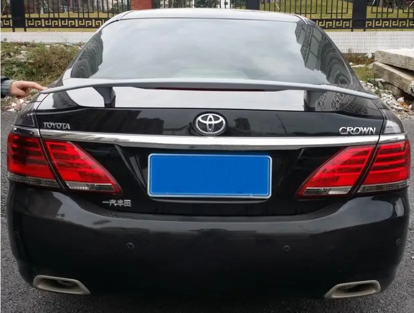 

NEW ABS PRIMER CAR REAR WING TRUNK LIP SPOILER FOR Toyota Crown 2006-2018 (With LED LAMP)