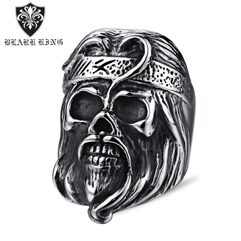 cheap 2018 New Rings Journey to the West Monkey King Men #039;s Rings Titanium Steel Monkey King Accessories