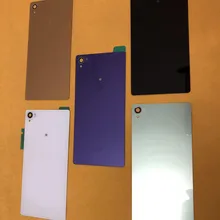 Z3 Задняя стеклянная крышка батарейного отсека для SONY XPERIA Z3 задняя крышка L55T D6603 D6643 D6653 задняя панель Корпус чехол