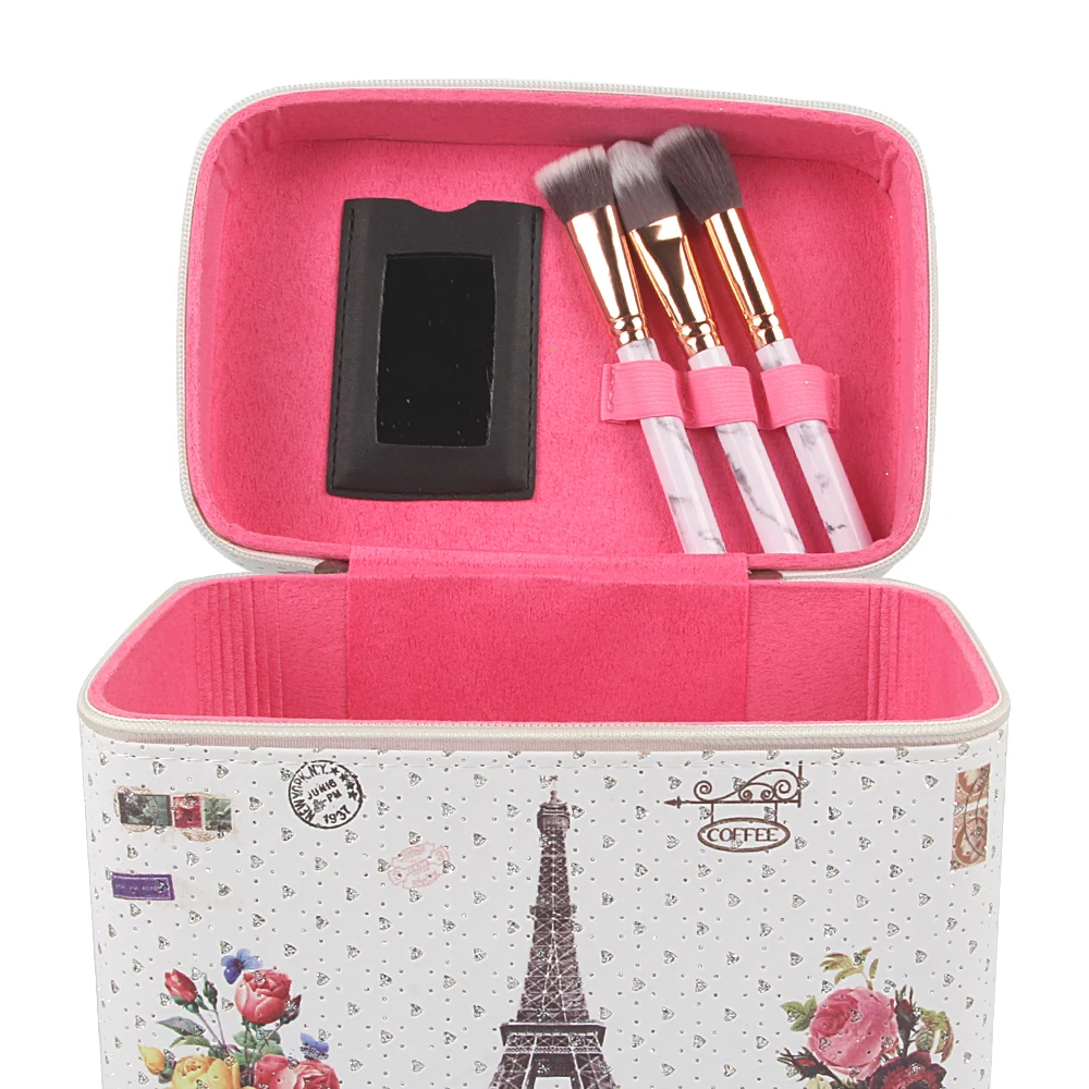 3 шт. башня печатных путешествия модная женская косметика косметический ...