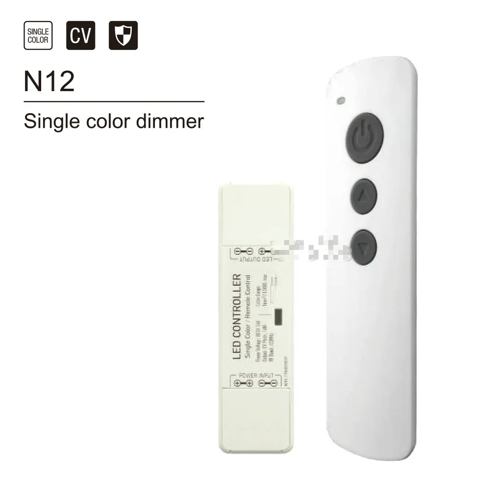 DC5 24V Nano Новый Одиночный цвет/CCT/RGB/RGBW Беспроводной RF пульт дистанционного led диммер