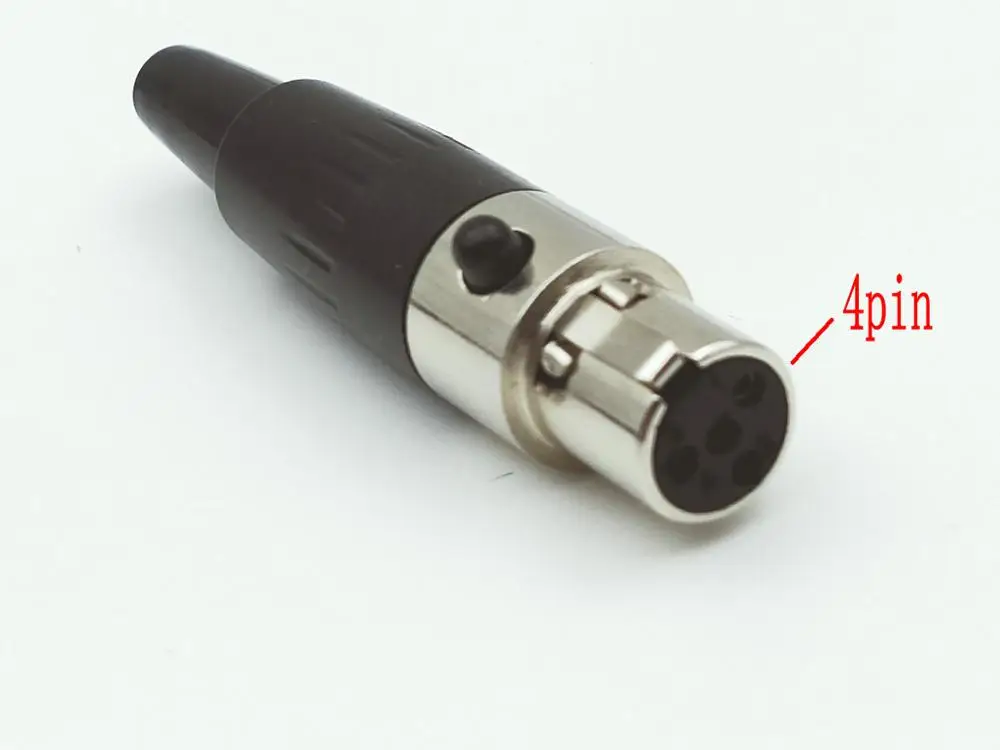 100 шт. мини XLR разъем для аудиомикрофона 3pin 4pin 5pin 6pin|Соединители| |
