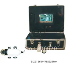 Трубы и стены инспекции Системы с движущаяся камера& 7 дюймов TFT ЖК-дисплей панель отображения и литий-ионный аккумулятор Батарея в комплекте