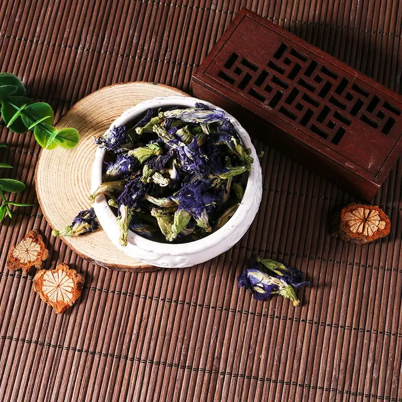 

50g Tea Blue Butterfly Pea tea Dried Clitoria Kordofan Pea Flower Tea