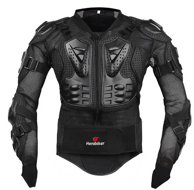 Herobiker Мотоцикл Мотоциклетный Костюм защита для тела мотокросса бездорожья гоночная куртка защита Экстремальный Спорт Защитное снаряжение аксессуар