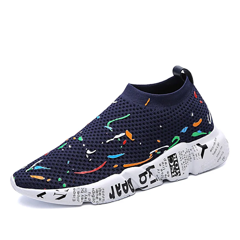 

New Mesh Men Casual Shoes Lac-up Men Shoes Lightweight Comfortable Breathable Walking Sneakers Tenis Feminino Zapatos