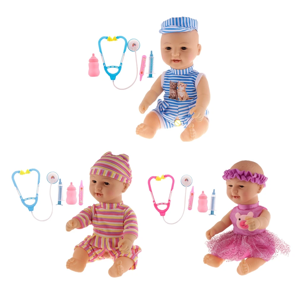 

Simulated Doll Cry Laugh Talk Intelligent Expression Baby Doll Set