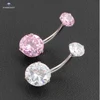 High Quality 14G Beautiful Navel Piercing Sex Body Jewelry Stainless Steel New Style Navel Ring Piercing Belly Button Rings ► Photo 1/6