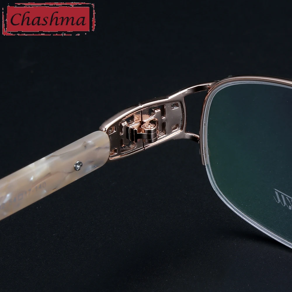 Chashma модная оправа из чистого титана Lentes Opticos Gafas высококачественные дизайнерские