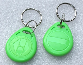 

(10 pcs/lot) 125Khz RFID Writable EM4305 Token Smart Keychains Rewritable Proximity keyfobs Tags Access control For RFID Copier