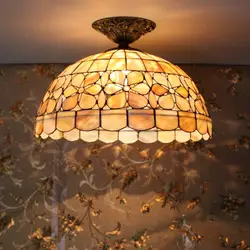 Потолочный светильник Shell лампа ресторан современный минималистский стиль лампы освещения исследование лампа