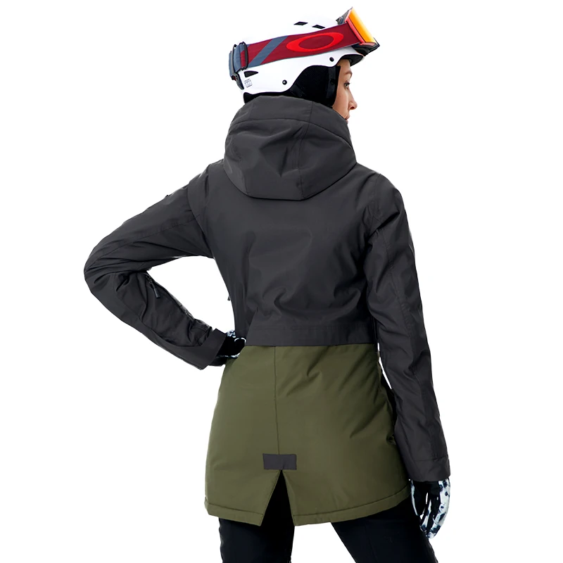 RUNNING RIVER Brand Women Snowboard Jackets Winter Warm Mid-thigh Outdoor Sports Clothing Sport Jacket #A8010