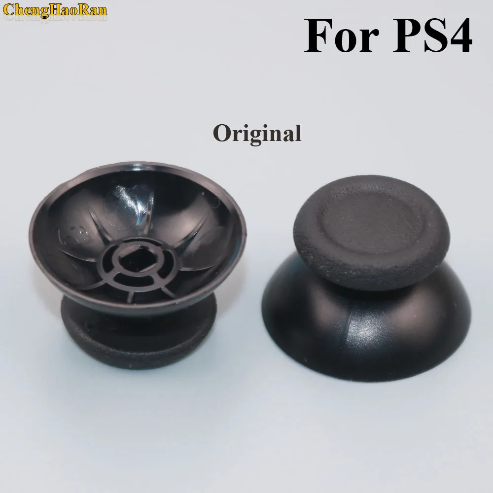 ChengHaoRan, 2 шт., аналоговый джойстик для игр, ручка для sony Dualshock 4, PS4, PS3, PS2, геймпад для XBox One 360 - Цвет: For PS4 Original cap