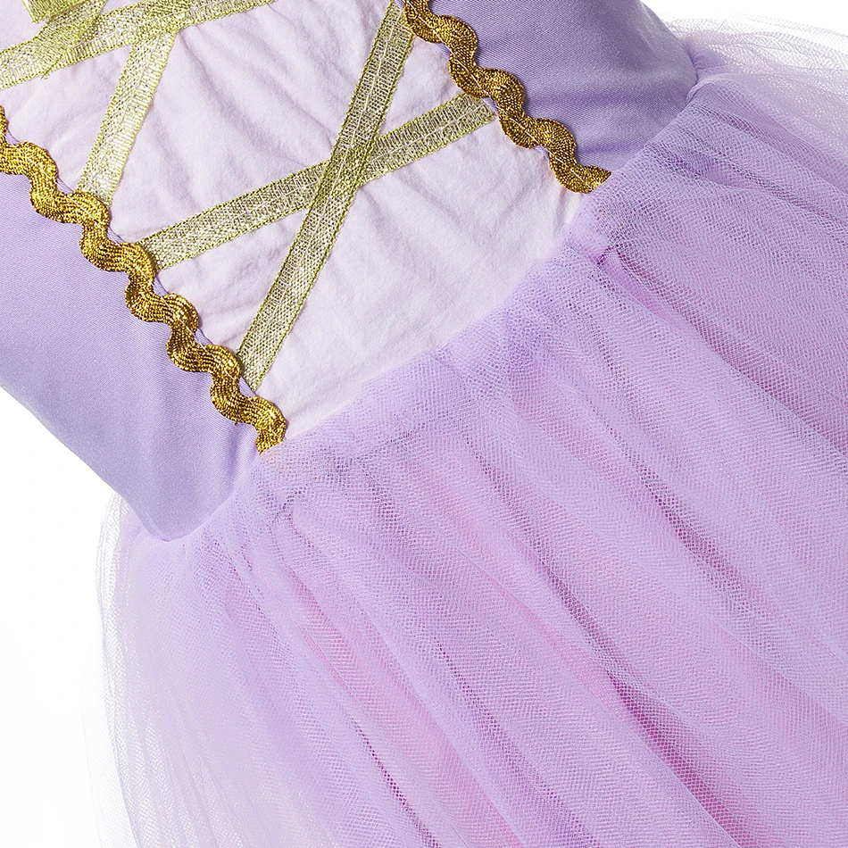 Детская одежда с рисунком из аниме Рапунцель героями мультфильмов длинными