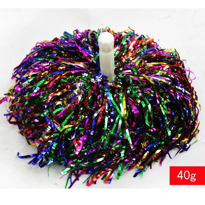 20pcs/lot 40g Game Pompoms Cheap Practical Cheerleading Cheering Pom