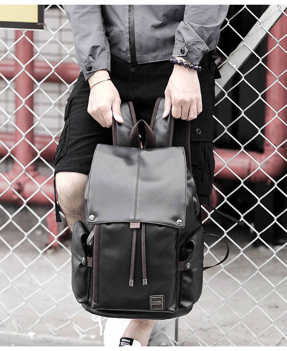 PU-Leather-Men-Backpack-17''-Laptop-Male-Backpacks-Waterproof-Women-Bagpack-Travel-USB-Charging-Backpacking-Student-Notebook-Bag_13