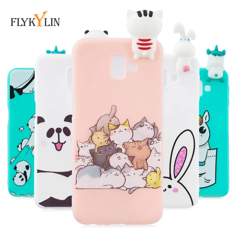 J6+ Silicone Phone Case For Coque Samsung Galaxy J6 2018 Case Cover for Fundas Samsung J6 Plus 2018 J610 J610F 3D Unicorn Case J6+ Silicone Phone Case For Coque Samsung Galaxy J6 2018 Case Cover for Fundas Samsung J6 Plus 2018 J610 J610F 3D Unicorn Case