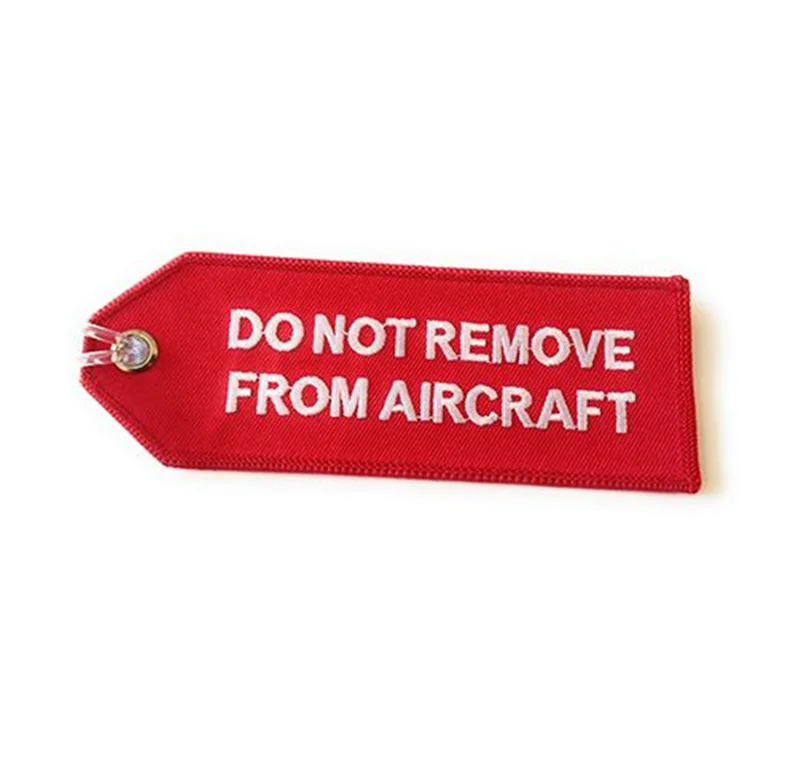 EM-4040 Crew Luggage Tag Do Not Remove From Aircraft Size1 S