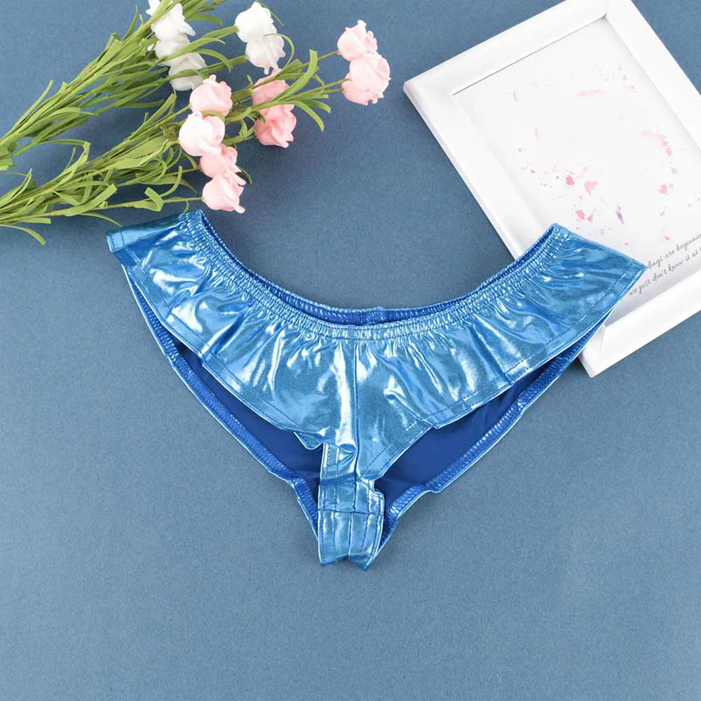 New Style Lady Sexuality Thong G-string Charm Wet Cortex Lingerie Underwear